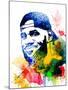 Le Bron James Watercolor-Jack Hunter-Mounted Art Print