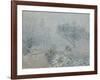 Le brouillard, Voisins-Alfred Sisley-Framed Giclee Print