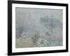 Le brouillard, Voisins-Alfred Sisley-Framed Giclee Print