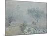 Le brouillard, Voisins-Alfred Sisley-Mounted Giclee Print