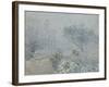 Le brouillard, Voisins-Alfred Sisley-Framed Giclee Print