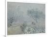 Le brouillard, Voisins-Alfred Sisley-Framed Giclee Print