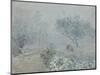 Le brouillard, Voisins-Alfred Sisley-Mounted Premium Giclee Print