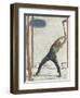 Le bûcheron (der Holzfäller)-Ferdinand Hodler-Framed Giclee Print