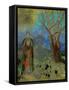 Le Buddha (1906-1907) .-Odilon Redon-Framed Stretched Canvas