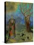 Le Buddha (1906-1907) .-Odilon Redon-Stretched Canvas