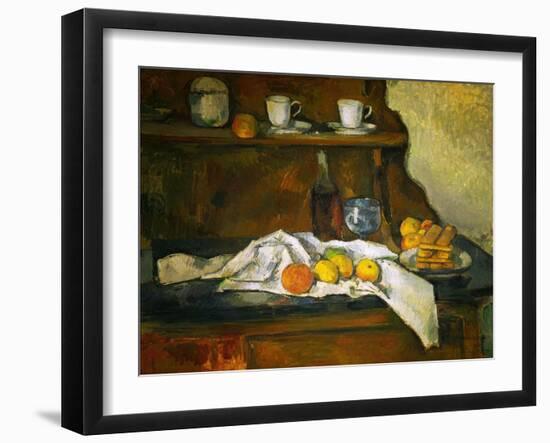 Le buffet - The sideboard, 1877-Paul Cezanne-Framed Giclee Print