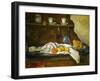 Le buffet - The sideboard, 1877-Paul Cezanne-Framed Giclee Print