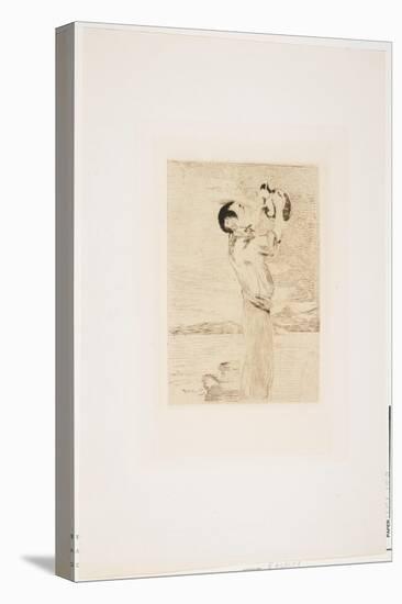 Le Buveur D'Eau, 1861-Edouard Manet-Stretched Canvas
