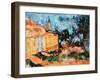 Le Cabanon De Jourdan 1906 by Paul Cézanne (1839?1906).-Paul Cezanne-Framed Giclee Print