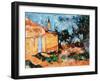 Le Cabanon De Jourdan 1906 by Paul Cézanne (1839?1906).-Paul Cezanne-Framed Giclee Print