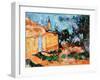 Le Cabanon De Jourdan 1906 by Paul Cézanne (1839?1906).-Paul Cezanne-Framed Giclee Print