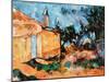 Le Cabanon De Jourdan 1906 by Paul Cézanne (1839?1906).-Paul Cezanne-Mounted Giclee Print