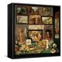 Le Cabinet De Curiosites - the Collector's Cabinet (Cabinets of Curiosities) - Frans Francken, the-Frans II Francken-Framed Stretched Canvas