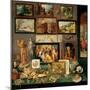 Le Cabinet De Curiosites - the Collector's Cabinet (Cabinets of Curiosities) - Frans Francken, the-Frans II Francken-Mounted Giclee Print