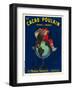 Le cacao Poulain inonde le monde, 1911-Leonetto Cappiello-Framed Art Print