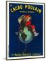 Le cacao Poulain inonde le monde, 1911-Leonetto Cappiello-Mounted Art Print