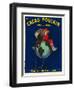 Le cacao Poulain inonde le monde, 1911-Leonetto Cappiello-Framed Art Print