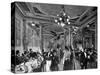 Le Cafe Americain, Paris-Paris La Nuit-Stretched Canvas