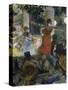 Le Cafe Concert Des Ambassadeurs, c.1876-77-Edgar Degas-Stretched Canvas