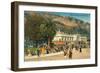 Le Cafe de Paris in Monte Carlo-null-Framed Art Print