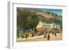 Le Cafe de Paris in Monte Carlo-null-Framed Art Print