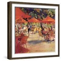 Le Cafe Du Jardin-Peter Graham-Framed Giclee Print