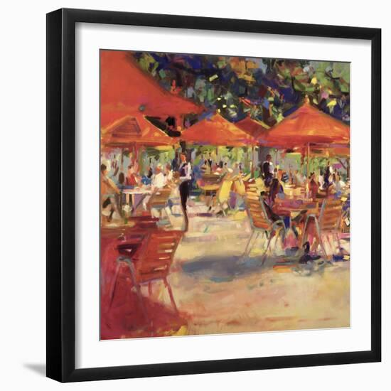 Le Cafe Du Jardin-Peter Graham-Framed Giclee Print