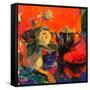 Le Cafe-Peter Graham-Framed Stretched Canvas