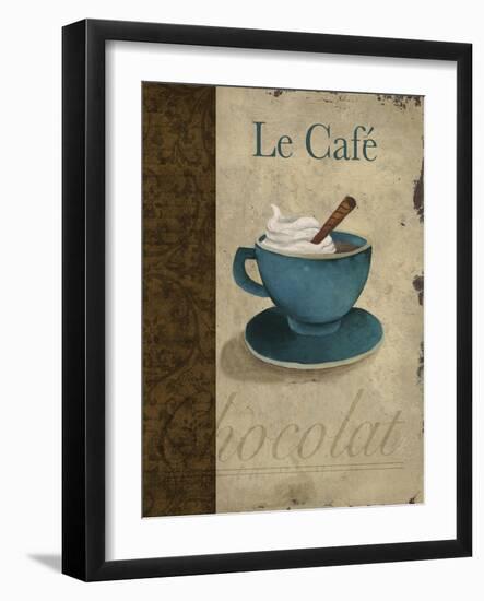 Le Café-Elizabeth Medley-Framed Art Print