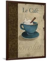 Le Café-Elizabeth Medley-Framed Art Print