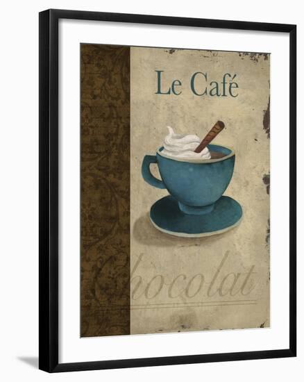 Le Café-Elizabeth Medley-Framed Art Print