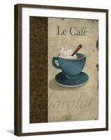 Le Café-Elizabeth Medley-Framed Art Print