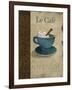 Le Café-Elizabeth Medley-Framed Art Print