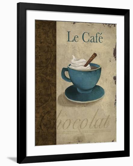 Le Café-Elizabeth Medley-Framed Art Print