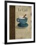 Le Café-Elizabeth Medley-Framed Art Print