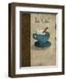 Le Café-Elizabeth Medley-Framed Art Print