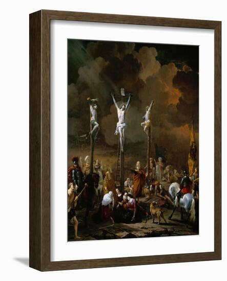 Le Calvaire-Calvary, 1661-Karel Dujardin-Framed Giclee Print