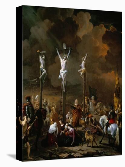 Le Calvaire-Calvary, 1661-Karel Dujardin-Stretched Canvas