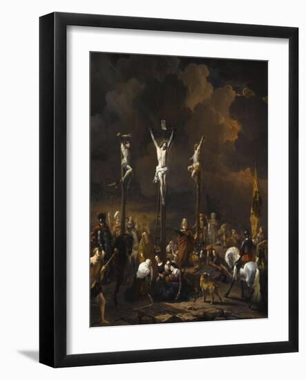 Le Calvaire-Karel Dujardin-Framed Giclee Print