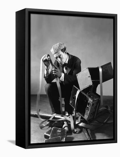 Le Cameraman (The Cameraman) De Edward Sedgwick Avec Buster Keaton 1928-null-Framed Stretched Canvas
