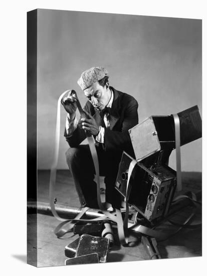 Le Cameraman (The Cameraman) De Edward Sedgwick Avec Buster Keaton 1928-null-Stretched Canvas