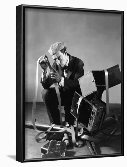 Le Cameraman (The Cameraman) De Edward Sedgwick Avec Buster Keaton 1928-null-Framed Photo