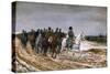 Le Campagne De France 1814-Jean Louis Ernest Meissonier-Stretched Canvas