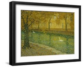 Le Canal, Annecy, 1936-Henri Eugene Augustin Le Sidaner-Framed Giclee Print