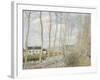 Le canal du Loing-Alfred Sisley-Framed Giclee Print