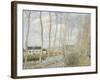 Le canal du Loing-Alfred Sisley-Framed Giclee Print