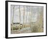 Le canal du Loing-Alfred Sisley-Framed Giclee Print