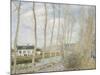 Le canal du Loing-Alfred Sisley-Mounted Giclee Print