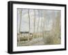 Le canal du Loing-Alfred Sisley-Framed Giclee Print